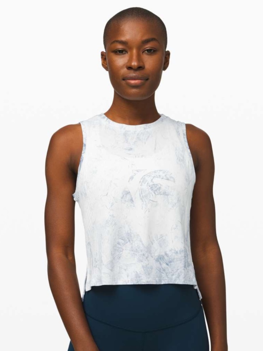 Lululemon Train to Be Tank *Wash - White / Luna - Size Women’s Small